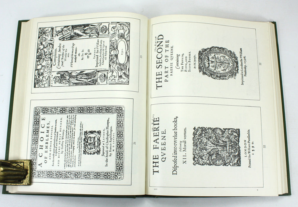 English Poetry; An Illustrated Catalogue of First and Early Editions Exhibited in 1947 at 7 AldemarleStreet, London, John Hayward, 1950 numbered, limited edition