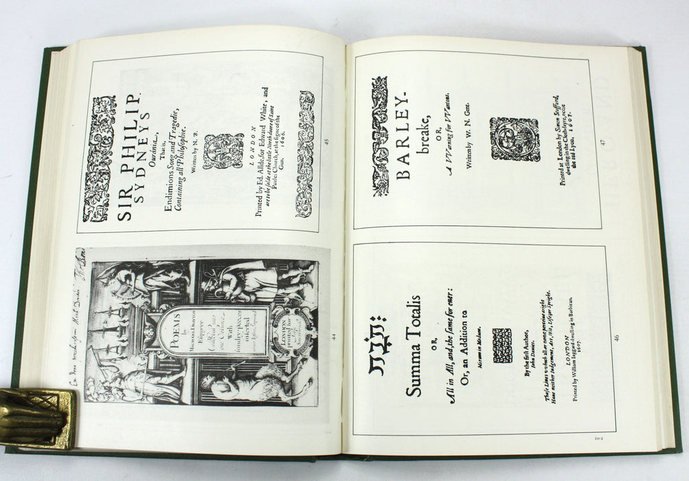 English Poetry; An Illustrated Catalogue of First and Early Editions Exhibited in 1947 at 7 AldemarleStreet, London, John Hayward, 1950 numbered, limited edition