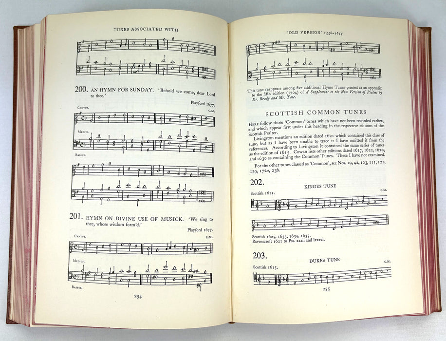 English & Scottish Psalm & Hymn Tunes c. 1543-1677, Maurice Frost, 1953