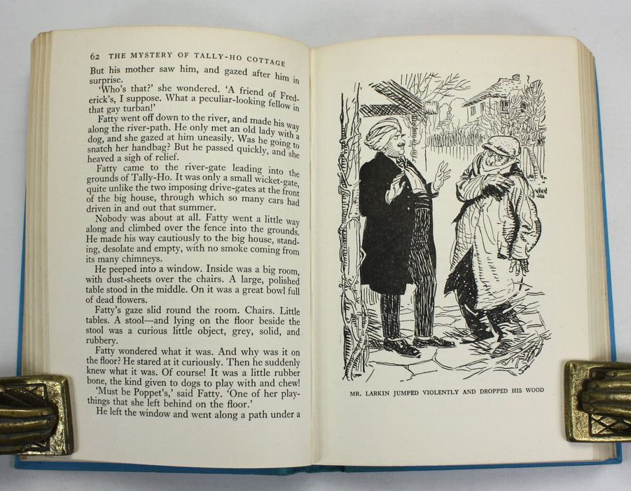 Enid Blyton first edition; The Mystery of Tally-Ho Cottage, 1954