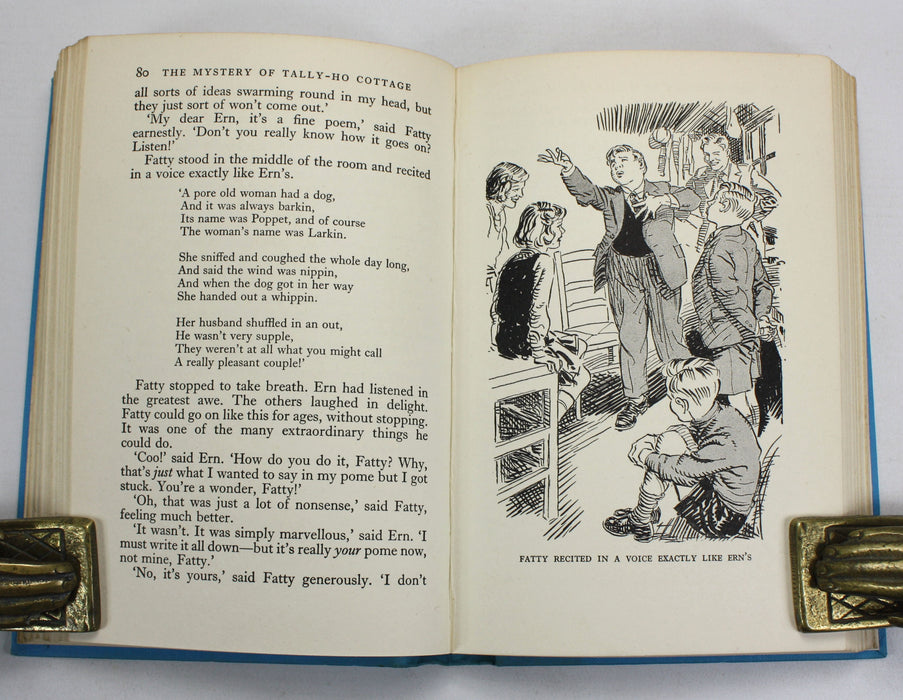 Enid Blyton first edition; The Mystery of Tally-Ho Cottage, 1954