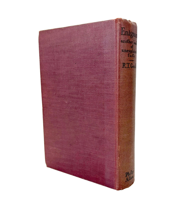 Enigmas; Another Book of Unexplained Facts, by Rupert T. Gould. Published by Philip Allan, 1929.