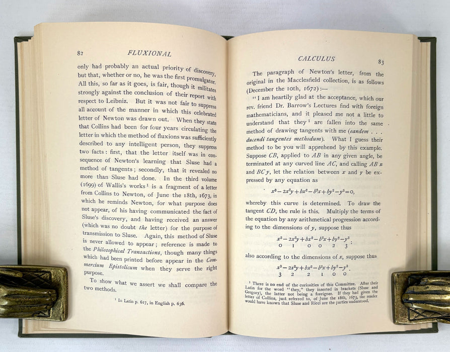 Essays on the Life and Work of Newton, by Augustus De Morgan, Open Court Publishing Company, 1914