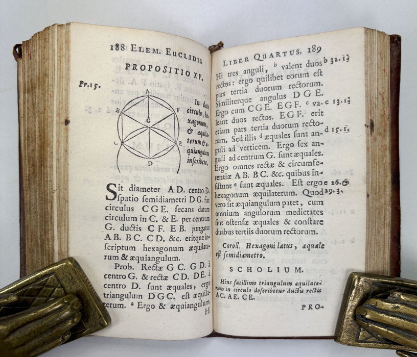 Euclidis; Elementorum Sex Priores Libri Recogniti Opera, Christiani Melder, Jacobus Bernardus, 1711