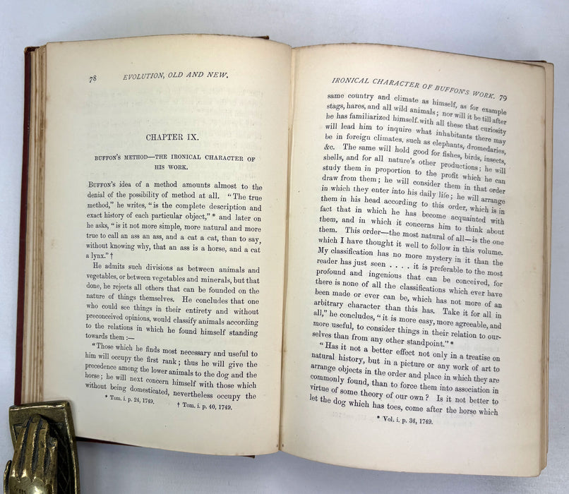 Evolution, Old and New; or, The Theories of Buffon, Dr. Erasmus Darwin, and Lamarck, As Compared with that of Mr. Charles Darwin, by Samuel Butler, 1879