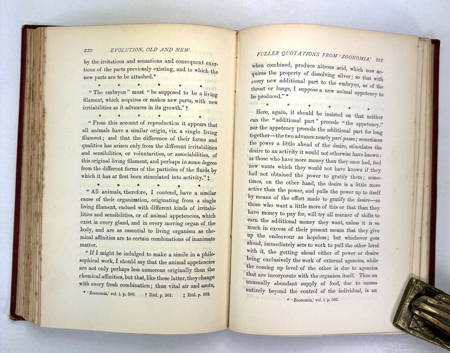 Evolution, Old and New; or, The Theories of Buffon, Dr. Erasmus Darwin, and Lamarck, As Compared with that of Mr. Charles Darwin, by Samuel Butler, 1879