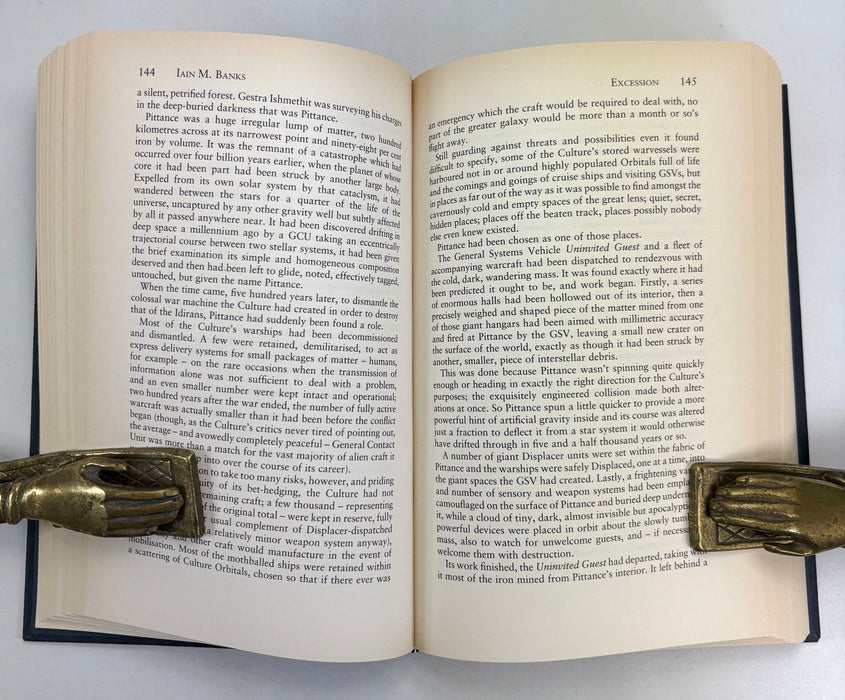Excession, Iain M. Banks, Signed first edition, 1996