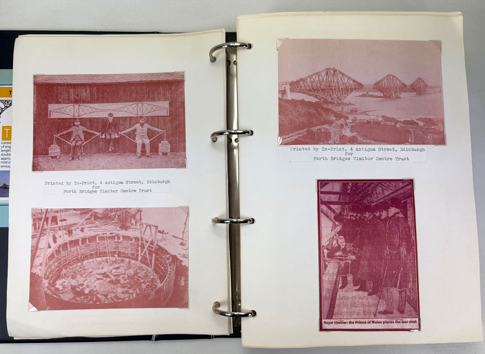 Extensive Archive Collection of Forth Bridge (Forth Railway Bridge) Ephemera