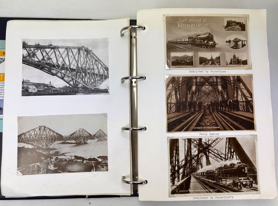 Extensive Archive Collection of Forth Bridge (Forth Railway Bridge) Ephemera