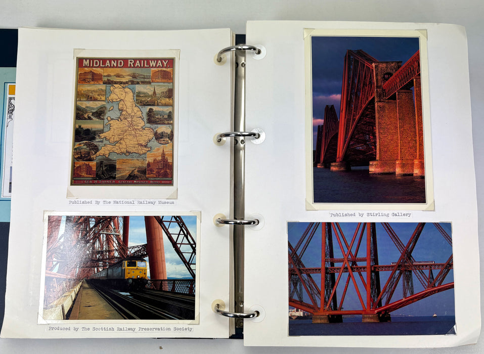 Extensive Archive Collection of Forth Bridge (Forth Railway Bridge) Ephemera