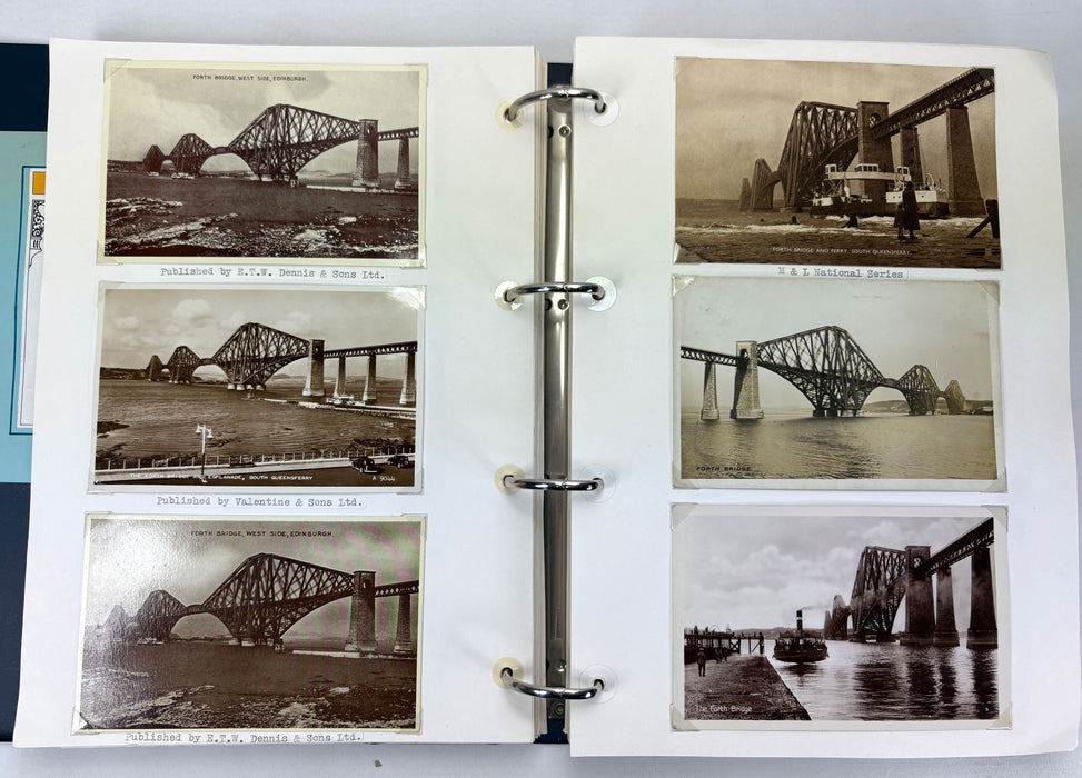 Extensive Archive Collection of Forth Bridge (Forth Railway Bridge) Ephemera