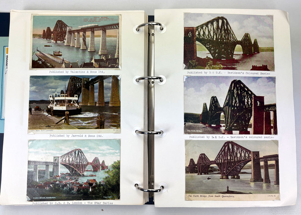 Extensive Archive Collection of Forth Bridge (Forth Railway Bridge) Ephemera