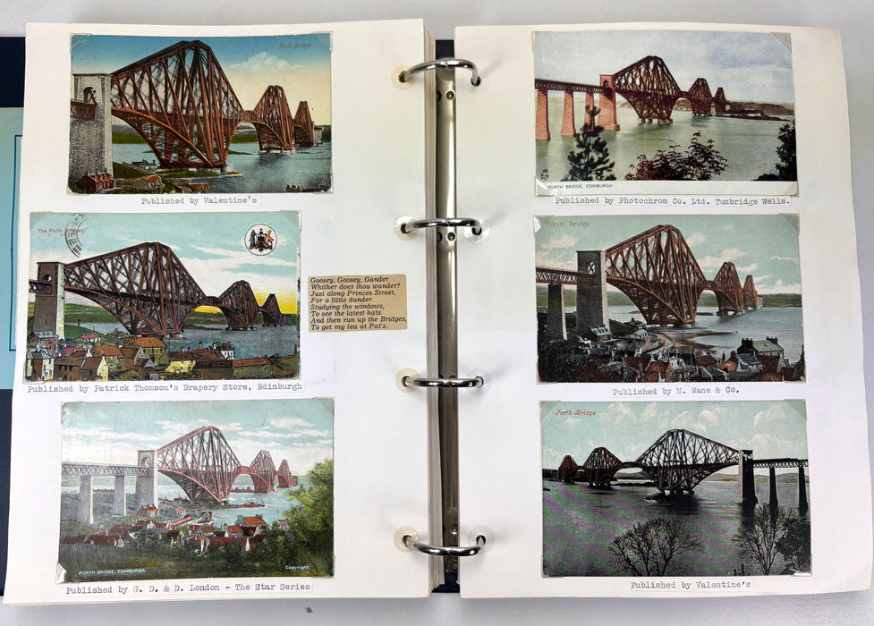 Extensive Archive Collection of Forth Bridge (Forth Railway Bridge) Ephemera