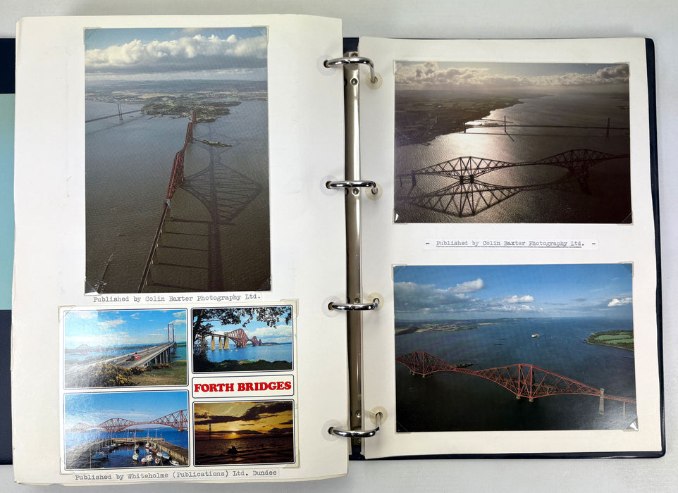 Extensive Archive Collection of Forth Bridge (Forth Railway Bridge) Ephemera