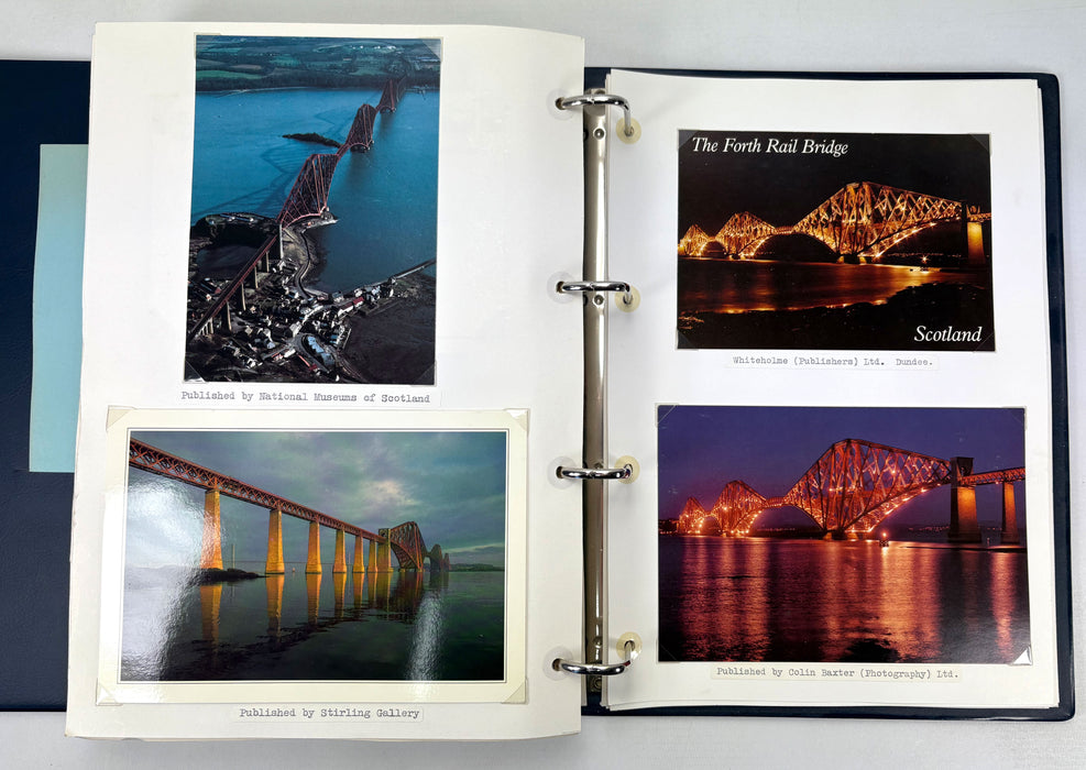 Extensive Archive Collection of Forth Bridge (Forth Railway Bridge) Ephemera