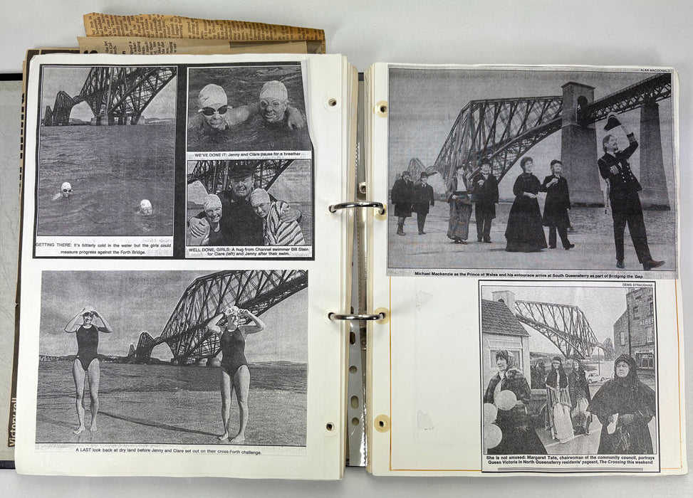 Extensive Archive Collection of Forth Bridge (Forth Railway Bridge) Ephemera