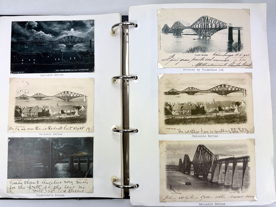 Extensive Archive Collection of Forth Bridge (Forth Railway Bridge) Ephemera