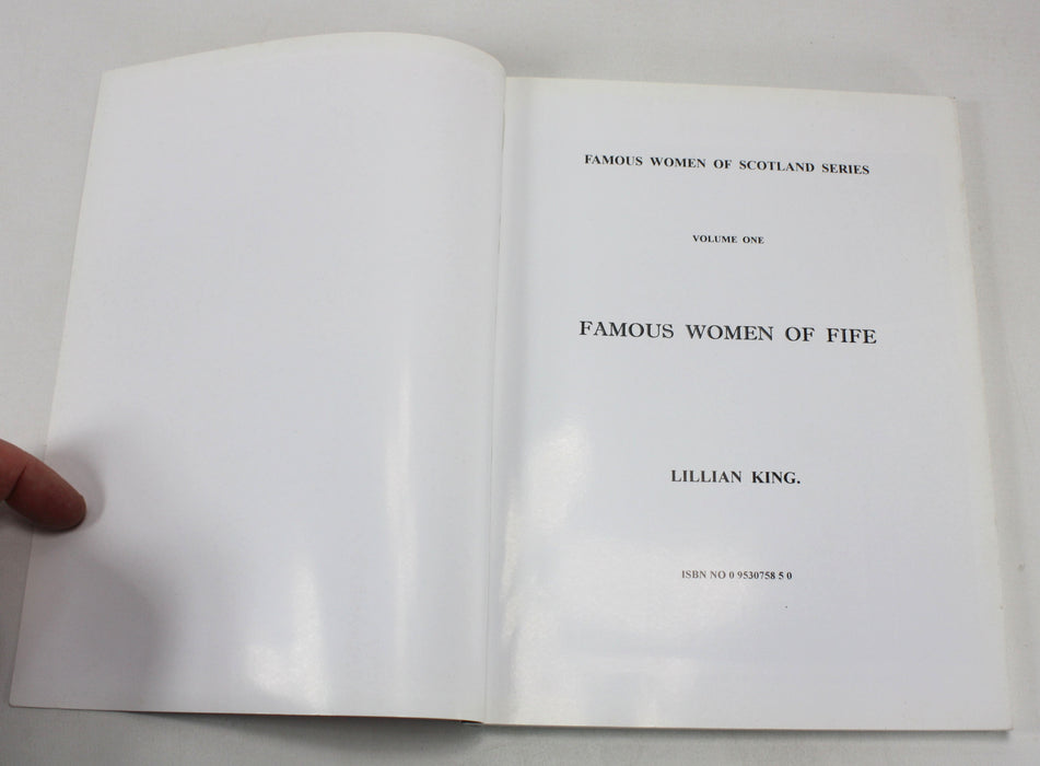 Famous Women of Fife, Lillian King, 1987