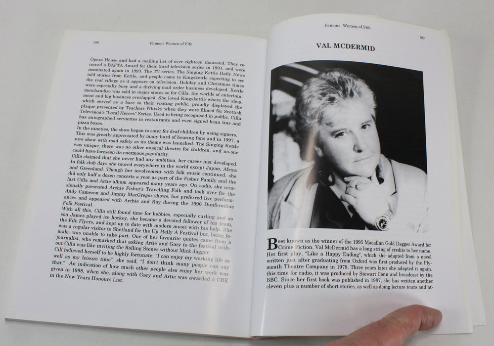 Famous Women of Fife, Lillian King, 1987