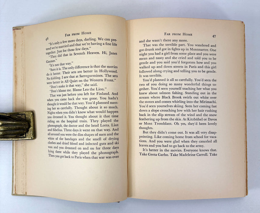 Far From Home, R.H. Newman, 1941 first edition, J.P. Lippincott Company