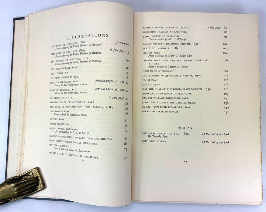 Fifty Years and More of Sport in Scotland, The Duke of Portland, 1933