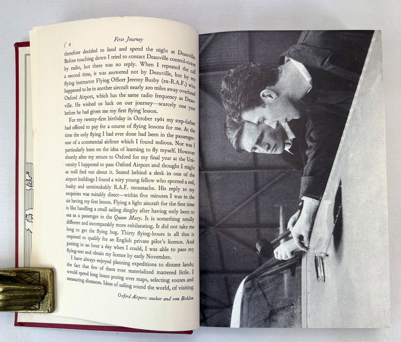 First Journey, by Winston S. Churchill. Signed Limited edition of 260 copies, 1966
