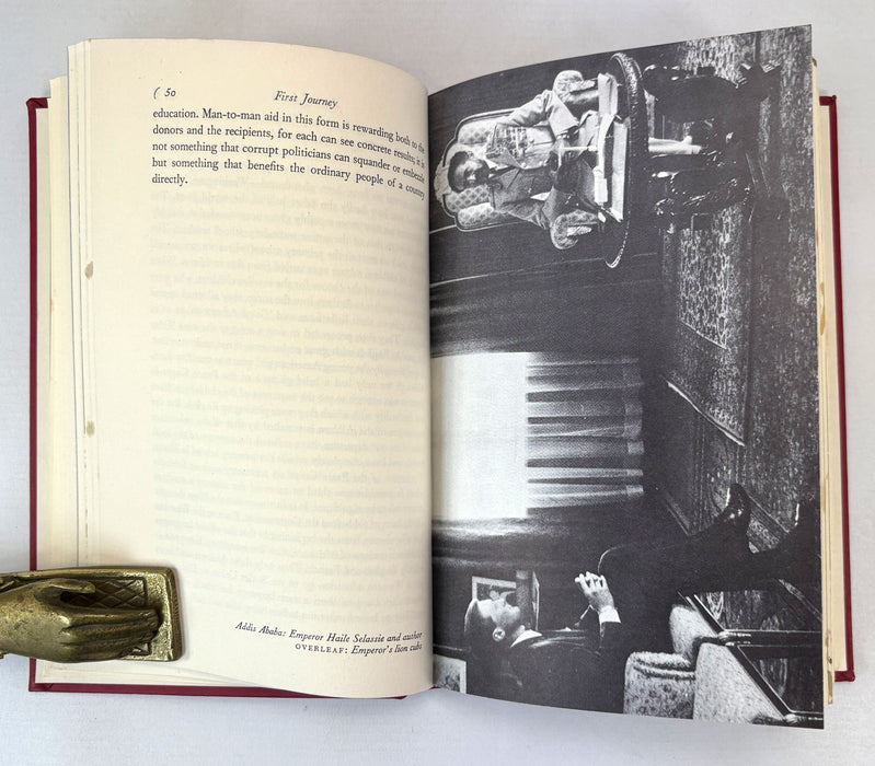 First Journey, by Winston S. Churchill. Signed Limited edition of 260 copies, 1966