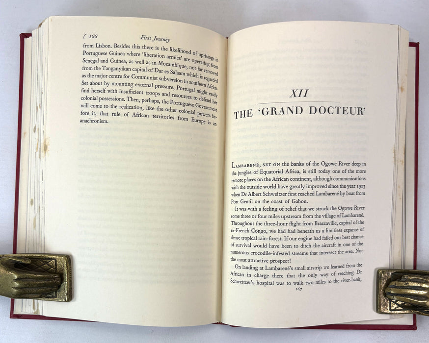 First Journey, by Winston S. Churchill. Signed Limited edition of 260 copies, 1966
