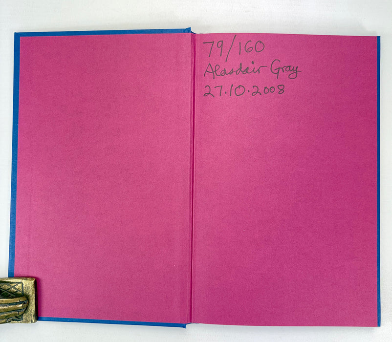 Fleck; a Comedy in Verse Derived from Goethe's Tragedy of Faust by Alasdair Gray, Signed, numbered and dated by the author, Two Ravens Press, 2008