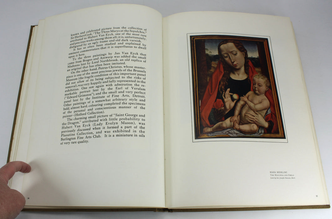 Flemish & Belgian Art, 1300-1900, At The Exhibition Burlington House, London, 1927. Numbered, limited edition.