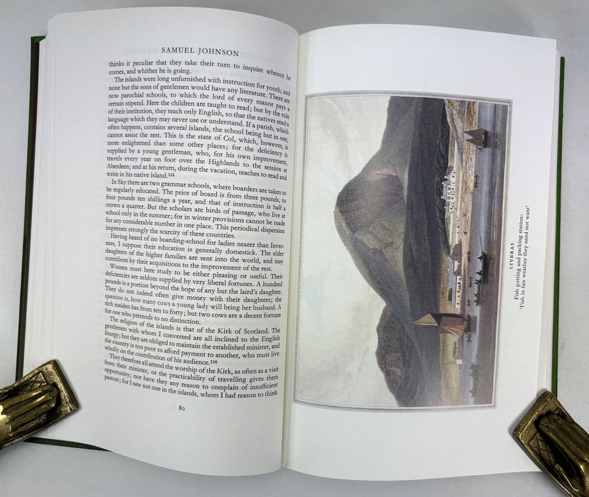 Folio Society; Johnson & Boswell's Journals of the Western Isles, 1990