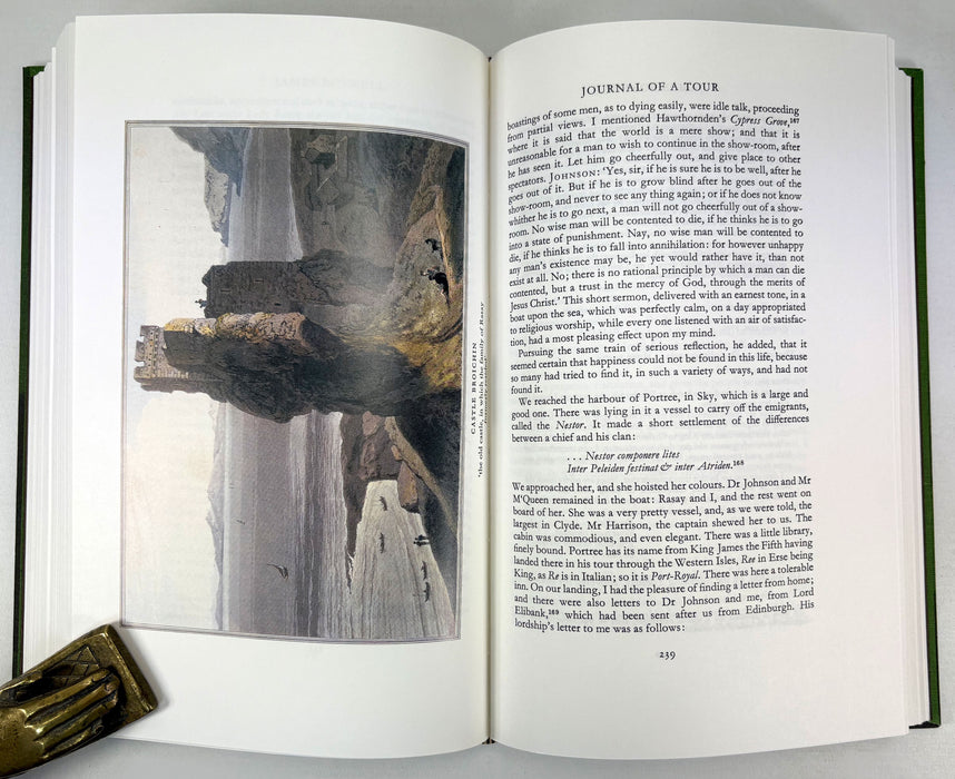 Folio Society; Johnson & Boswell's Journals of the Western Isles, 1990