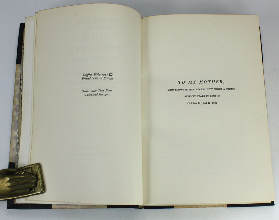 Four Thousand Years Ago; A Panorama of Life in the Second Millenium B.C., Geoffrey Bibby, 1962