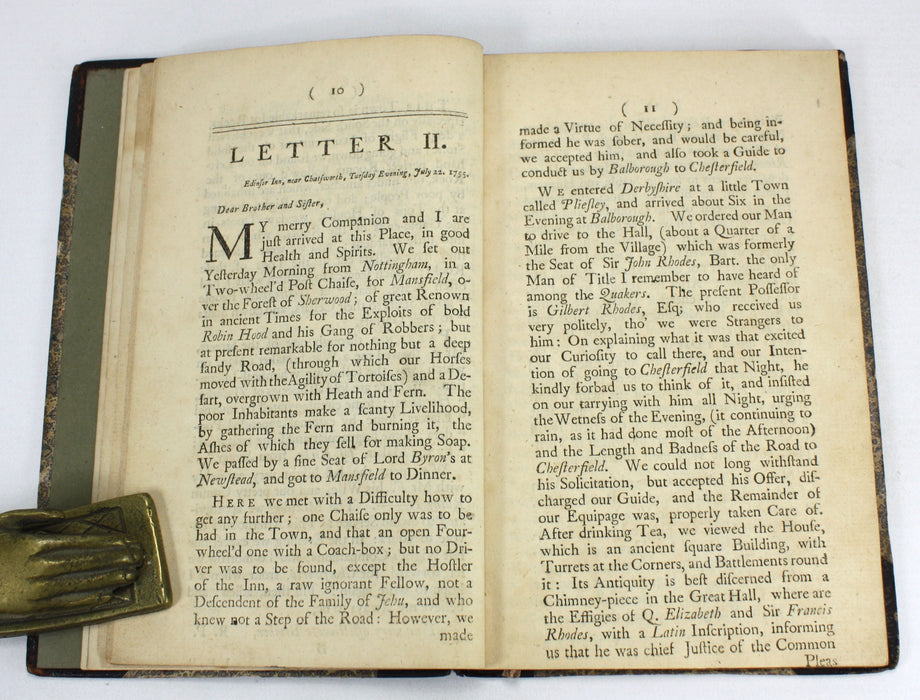 Four Topographical Letters, written in July 1755, from a Gentleman of London, I. Thompson and Company, 1757