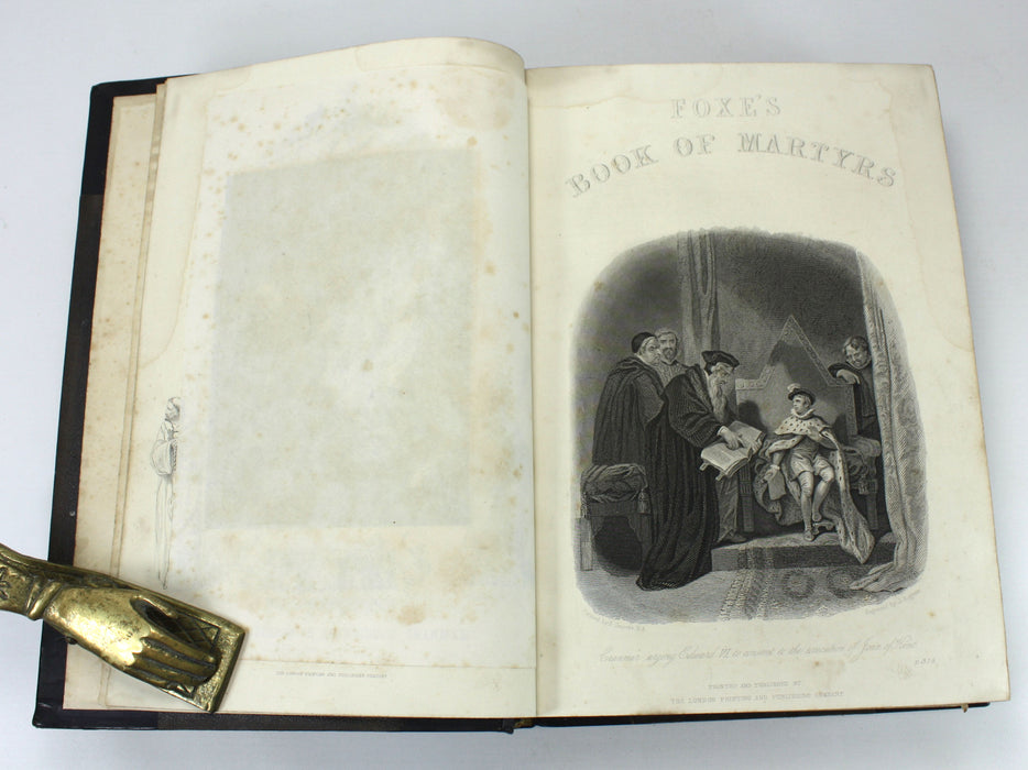 Foxe's Book of Martyrs, Dr A. Clarke, London Printing and Publishing Limited