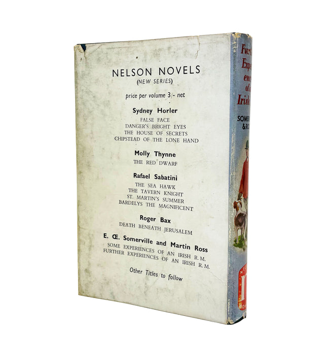 Further Experiences of an Irish R.M., E. OE. Somerville and Martin Ross, Thomas Nelson & Sons, 1938