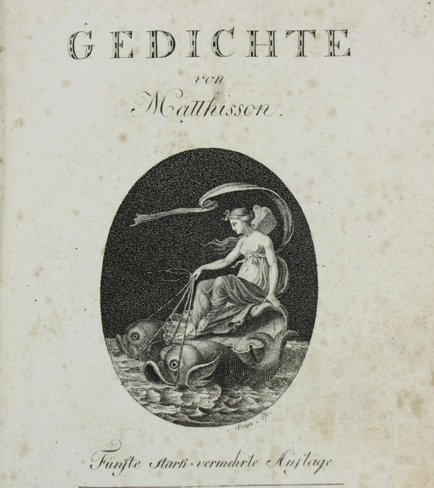 Gedichte von Matthisson, Zurich, 1802