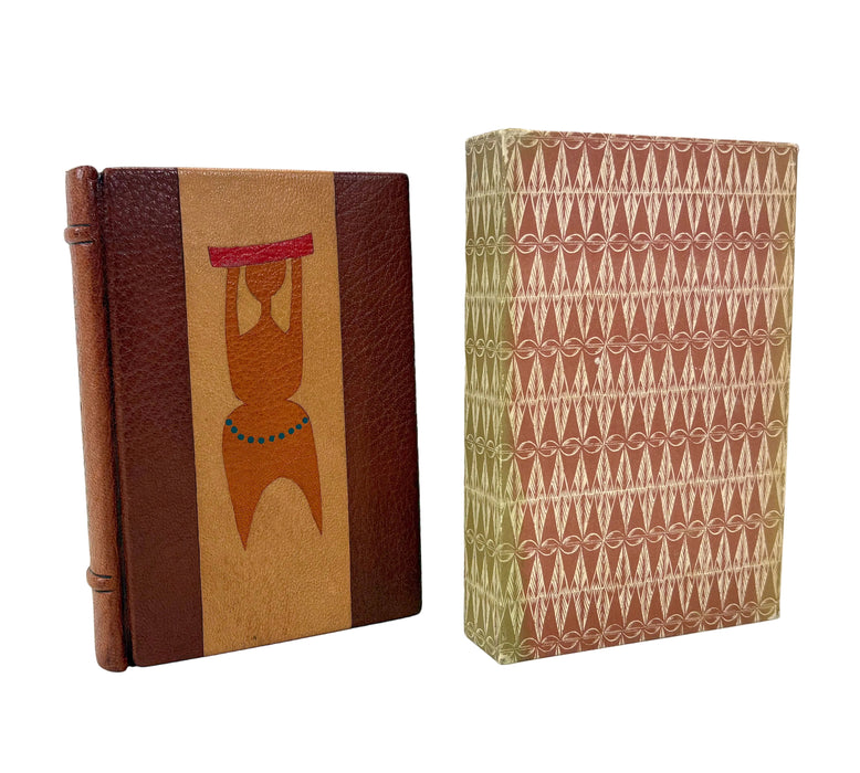 Glasgow School of Art Custom Leather Binding; Klee and Miró, 1966