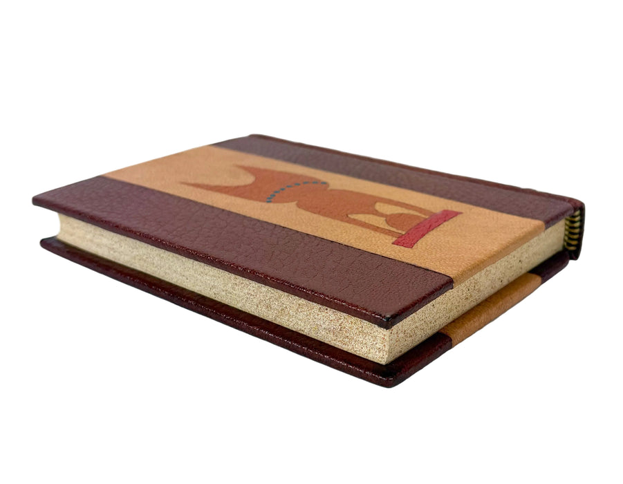 Glasgow School of Art Custom Leather Binding; Klee and Miró, 1966