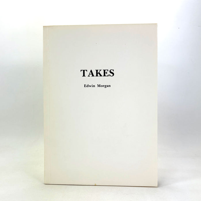 Grafts/Takes by Edwin Morgan, Covers designed by Alasdair Gray, Mariscat, 1983, Limited edition