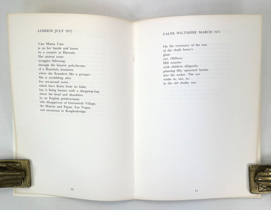 Grafts/Takes by Edwin Morgan, Covers designed by Alasdair Gray, Mariscat, 1983, Limited edition
