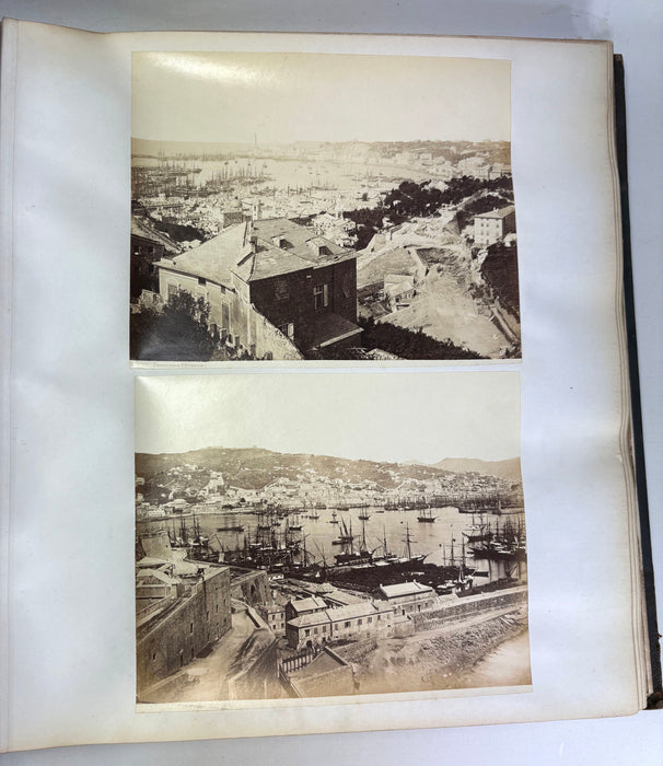 Grand Tour Photo Album c. 1880-1890, Italy, Large folio size with over 160 albumen prints