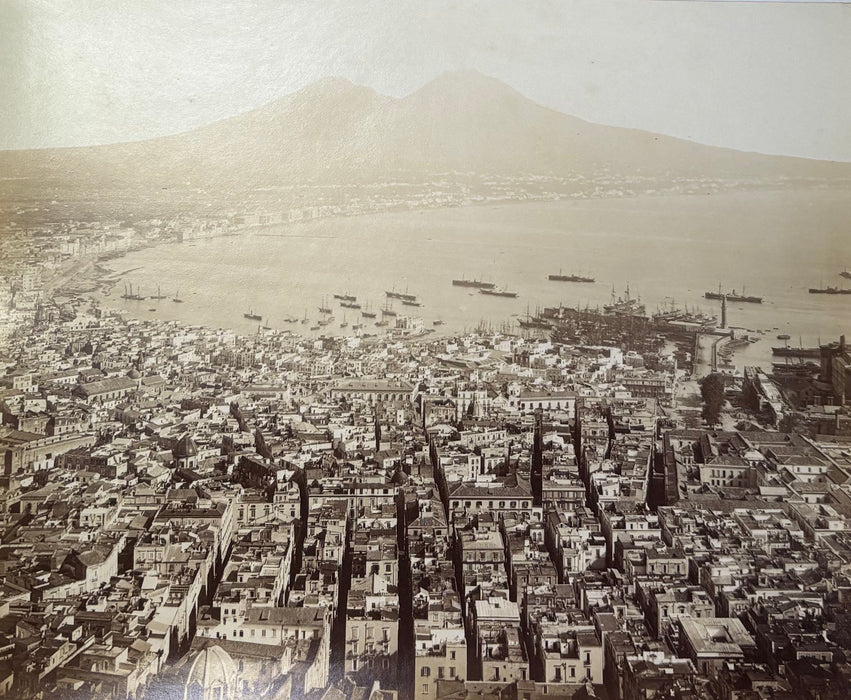 Grand Tour Photo Album c. 1880-1890, Italy, Large folio size with over 160 albumen prints