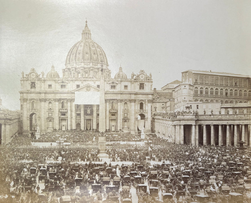 Grand Tour Photo Album c. 1880-1890, Italy, Large folio size with over 160 albumen prints
