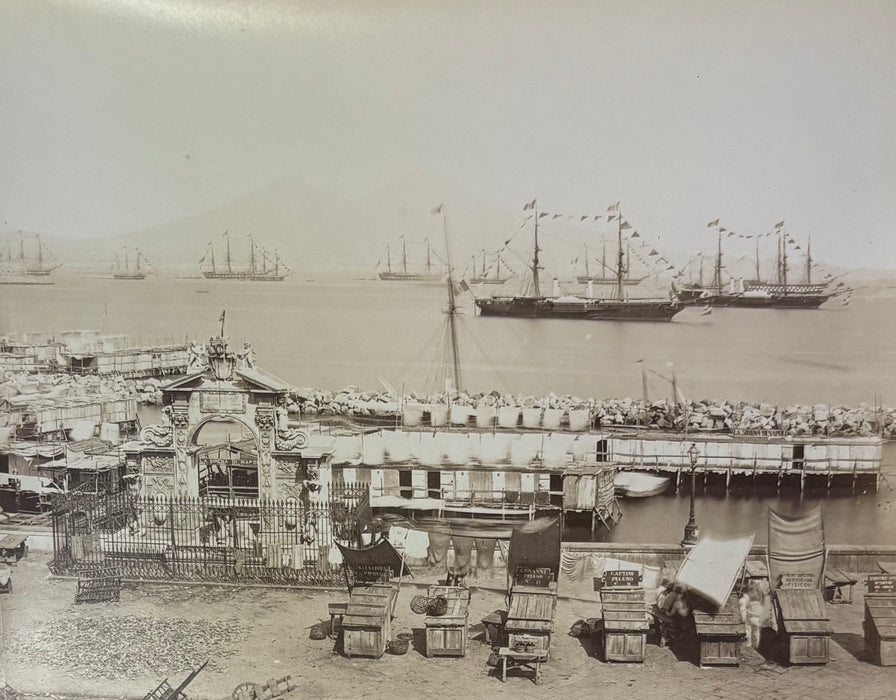 Grand Tour Photo Album c. 1880-1890, Italy, Large folio size with over 160 albumen prints