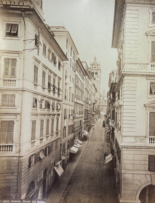 Grand Tour Photo Album c. 1880-1890, Italy, Large folio size with over 160 albumen prints