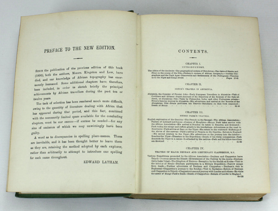 Great African Travellers, William H.G. Kingston, Charles Rathbone Low, Edward Latham, 1910