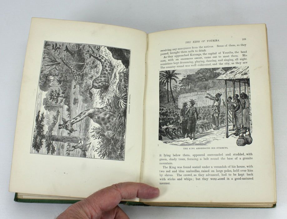 Great African Travellers, William H.G. Kingston, Charles Rathbone Low, Edward Latham, 1910