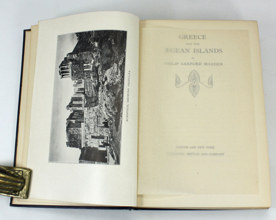 Greece and the Aegean Islands, Philip Sanford Marden, 1907