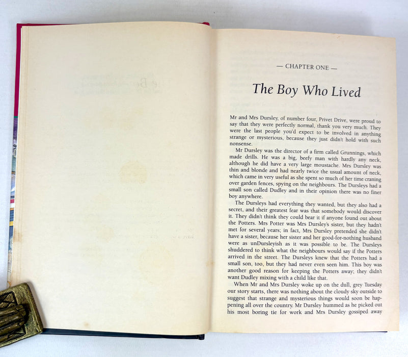 Harry Potter; 3 early Ted Smart editions. By J.K. Rowling 1998-99